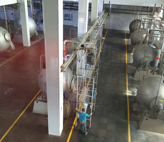 东阿阿胶熬胶车间清洁(图4)